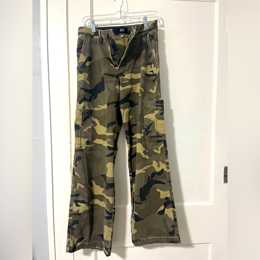 Camo pants.